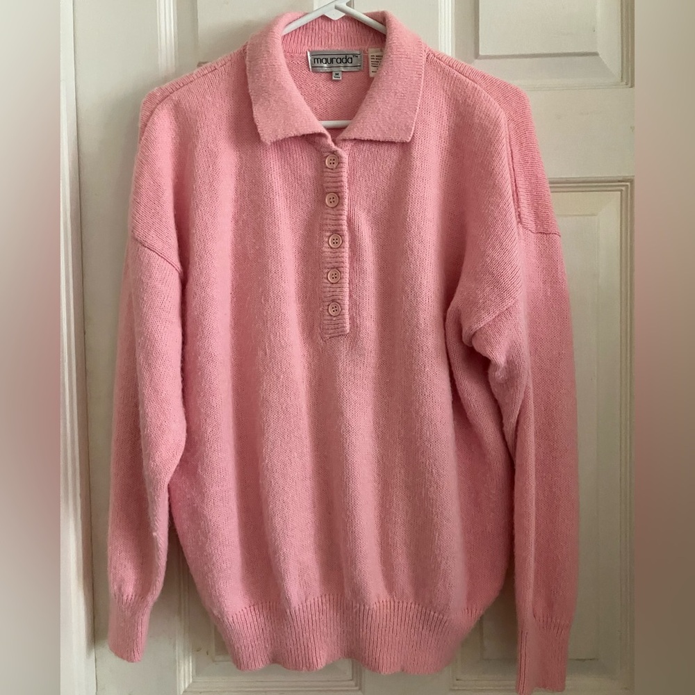 Vintage ‘80’s pink sweater